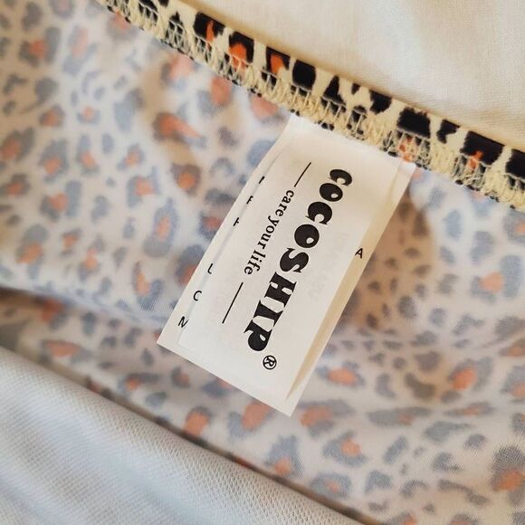 NWT Cocoship animal print highwaist bikini set 10 - Picture 3 of 9